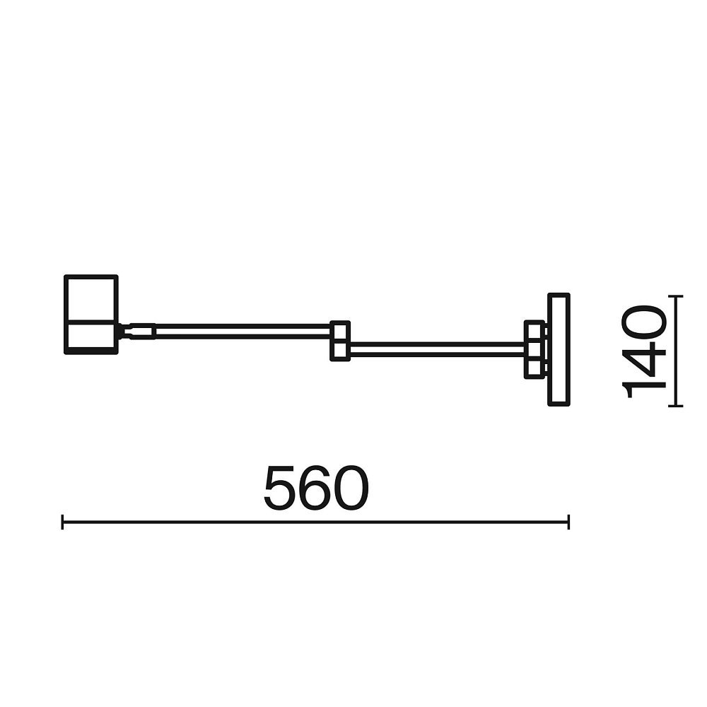 Настенный светильник (бра) Enzo FR5201WL-01B