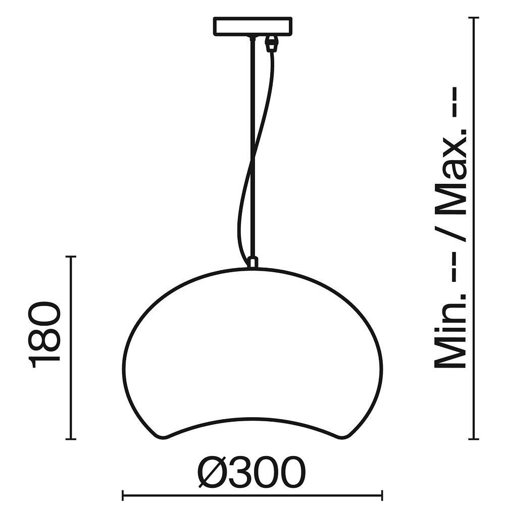 Подвесной светильник Mound FR5428PL-01W