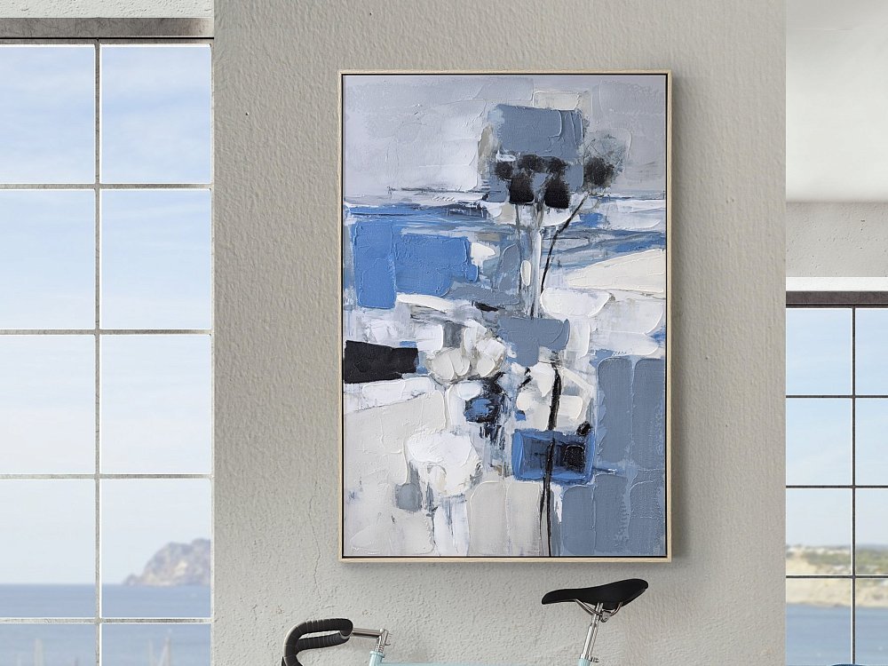 Картина Paisaje azul акрил 83X123