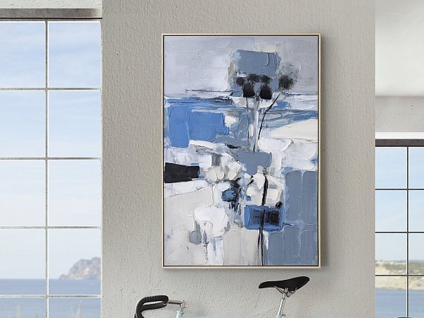 Картина Paisaje azul акрил 83X123