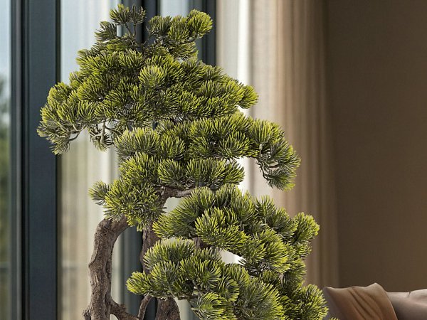 Kengai bonsai 74см Искусственное растение из 2 предметов