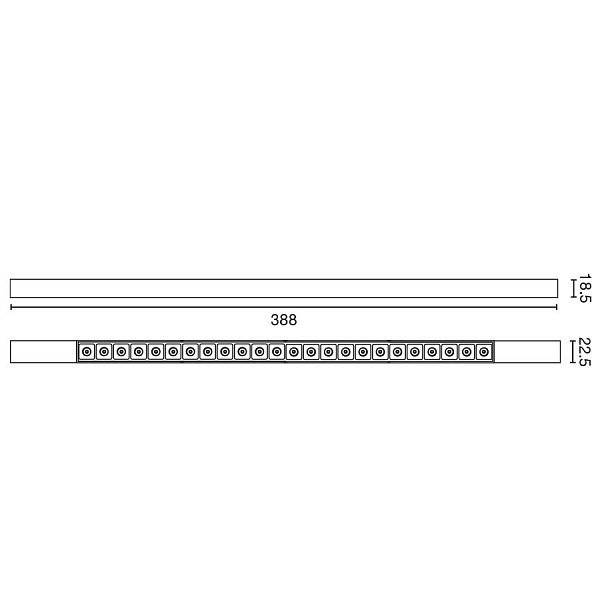 Потолочный светильник NESO POINT-24 2700K 12 GRADOS черный CASAMBI