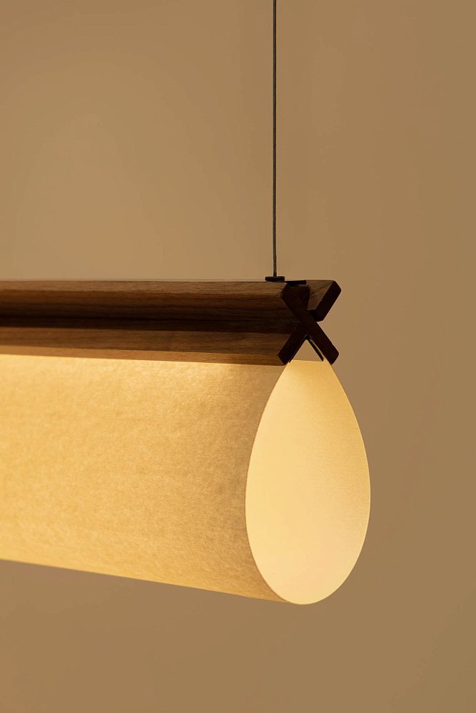 CATA Подвесной светильник орех SMD LED 15W 2200K