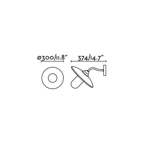Уличный светильник Wally-2