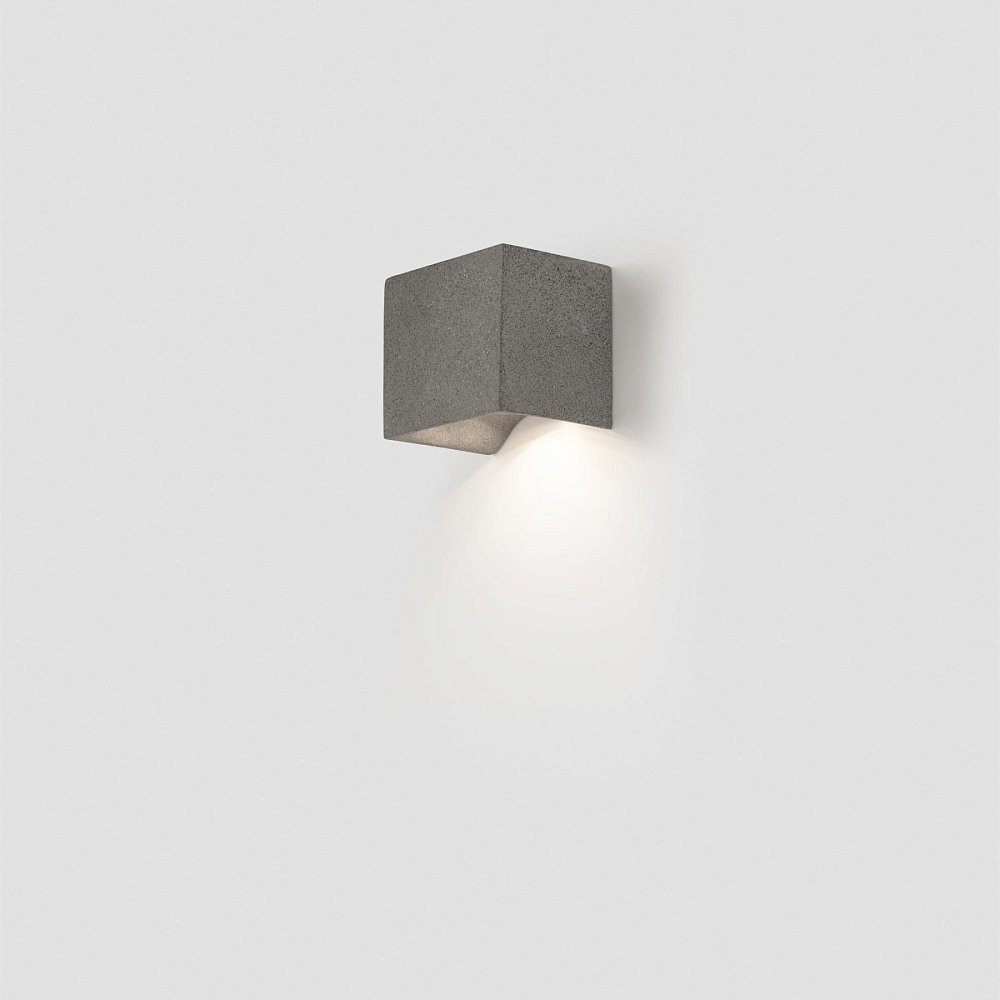 GROT 160 Уличный настенный светильник цементно-серый LED 6W 2700K