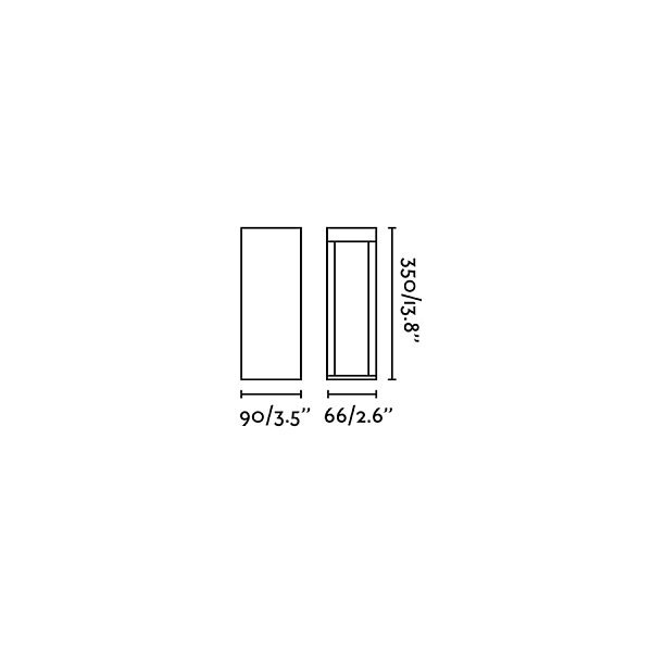 CERLER 350 Ландшафтный светильник темно-серый 9W 2200-2700-3200-4000K