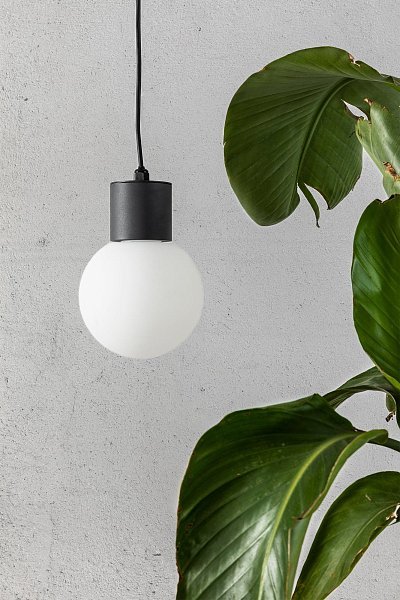 Уличный подвесной светильник Noom темно-серого цвета 1XE27 MAX 15W