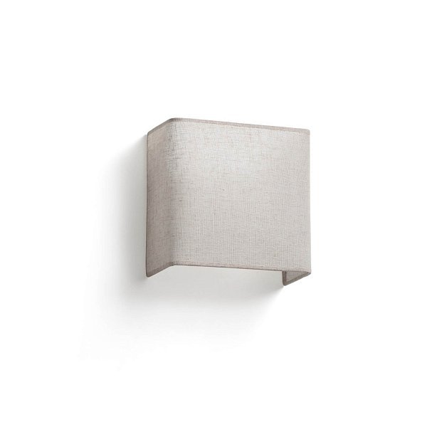 Настенный светильник Otton SQ 200 SQ из льна 200x205x108