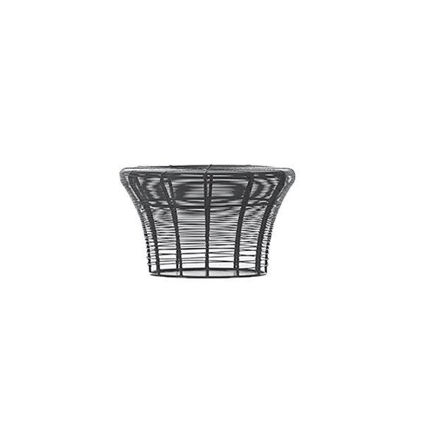 Табурет низкий Aram Anthracite