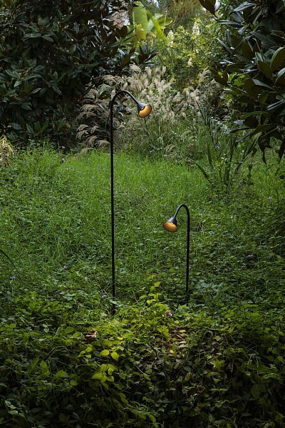 LILY 650 Уличный маяк на штыке черный LED 3W 2700K 24V