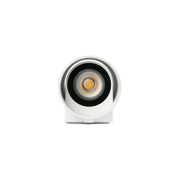 KOV Уличный настенный светильник белый LED 2x6W 3000K 34°/14°