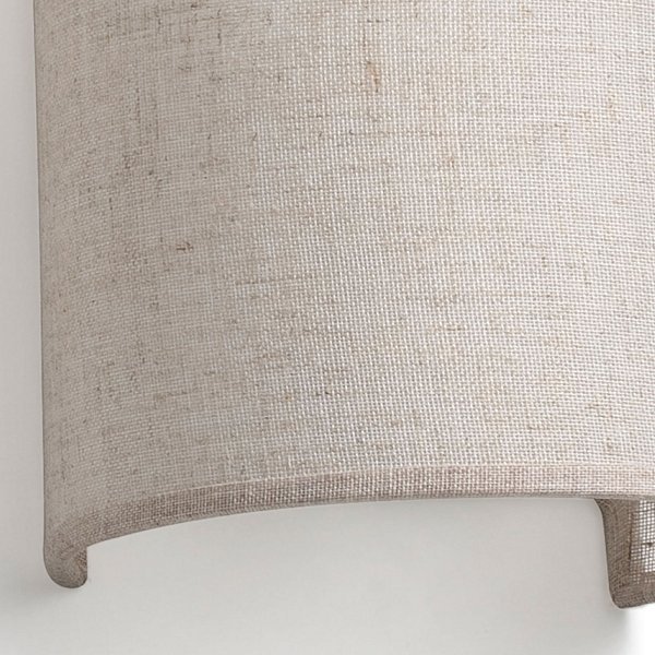 Настенный светильник Otton R Round Linen вертикальный 1xE27