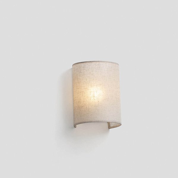 Настенный светильник Otton R Round Linen вертикальный 1xE27