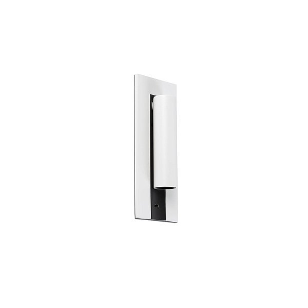 GABO Бра с ридером USB белое LED 4W 2700K