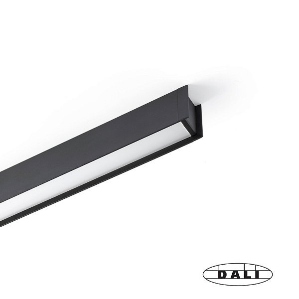 LUVA DECO Потолочный светильник 1120 12W 4000K черный DALI