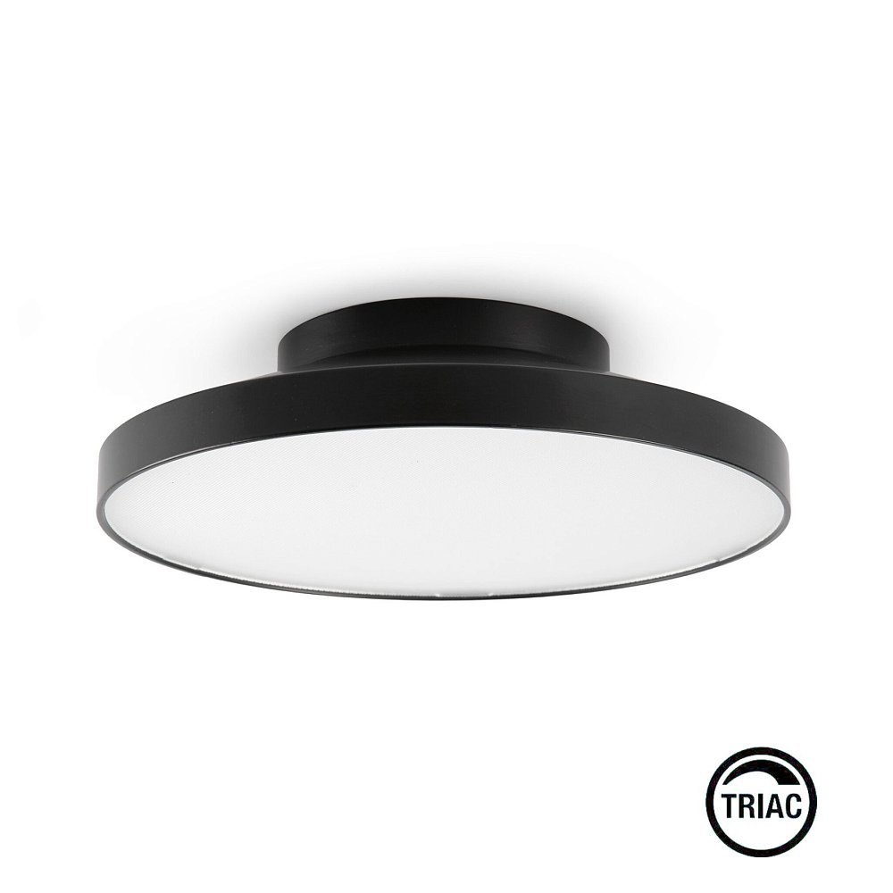 TAK Потолочный светильник 20W черный PRISM. 4000K CRI90 TRIAC