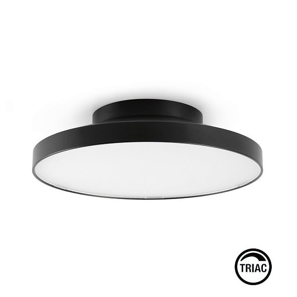 TAK Потолочный светильник 20W черный PRISM. 4000K CRI90 TRIAC