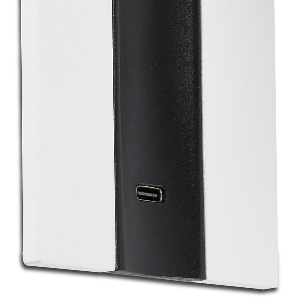 GABO Бра с ридером USB белое LED 4W 2700K
