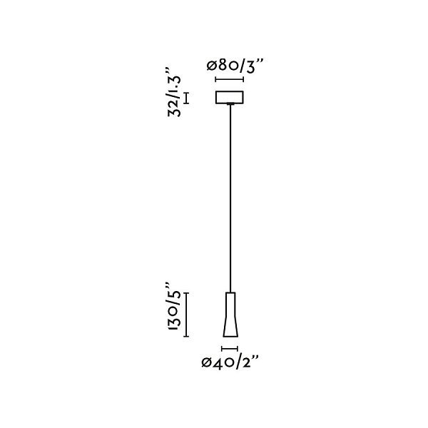 Подвесной светильник NINA золотой LED 4W 2700K