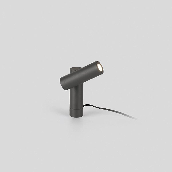 Темно-серая лампа Spy 145 на столбе LED 6W 3000K 30°