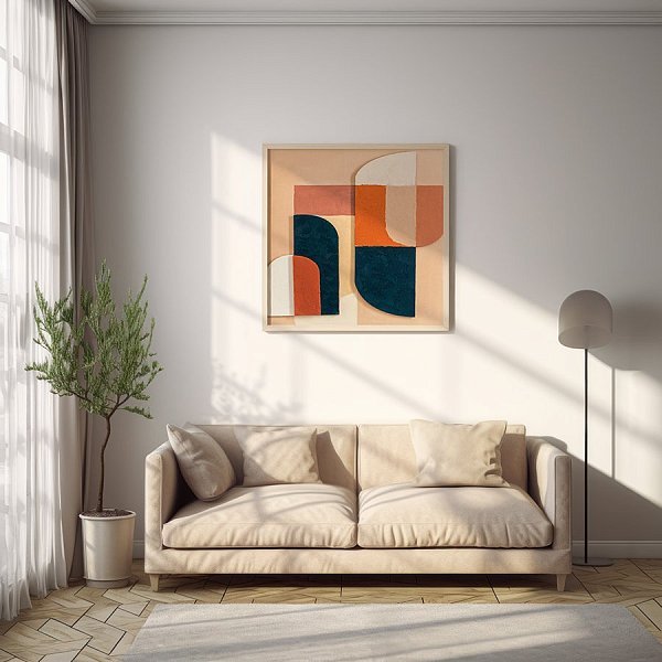 Панно декоративное с эффектом 3d pop art, 60х60 см