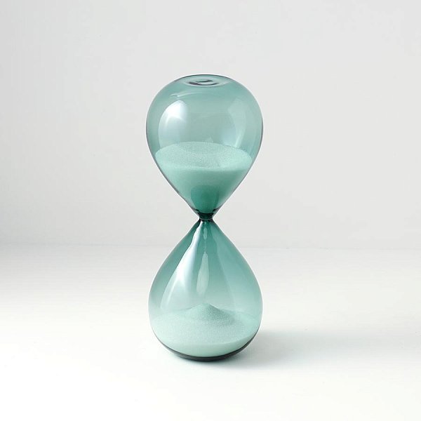 Часы песочные timeless, 30 минут, бирюзовые