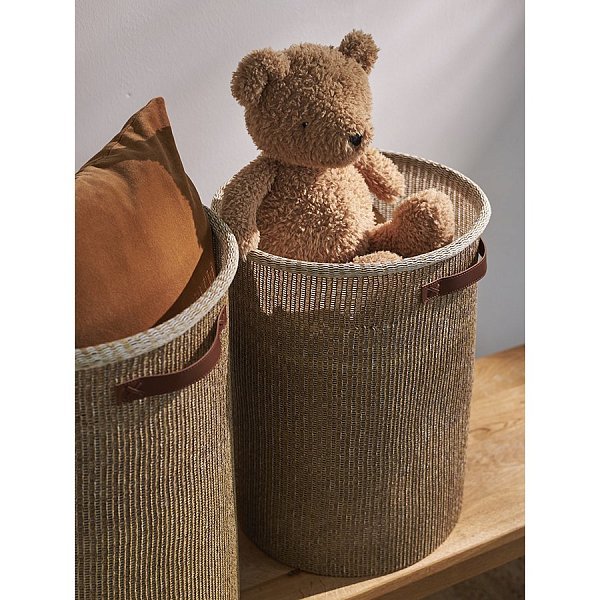Корзина для хранения sustainable collection, D37х52 см, бежевая