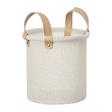 Корзина для хранения sustainable collection, D22х23 см, молочная