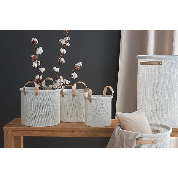 Корзина для хранения sustainable collection, D32х28 см, молочная