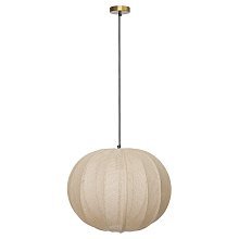 Светильник подвесной texture rib, D48 см, бежевый