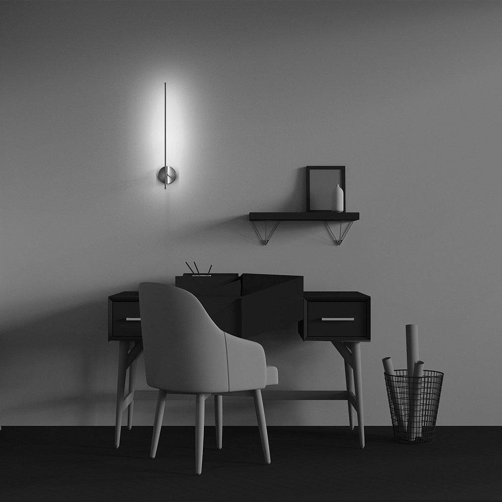 Настенный светильник (бра) Elegant C085WL-L7BS2.7K-1