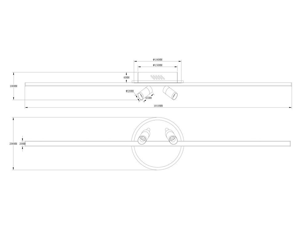 Потолочный светильник Lans FR6056CL-L68B
