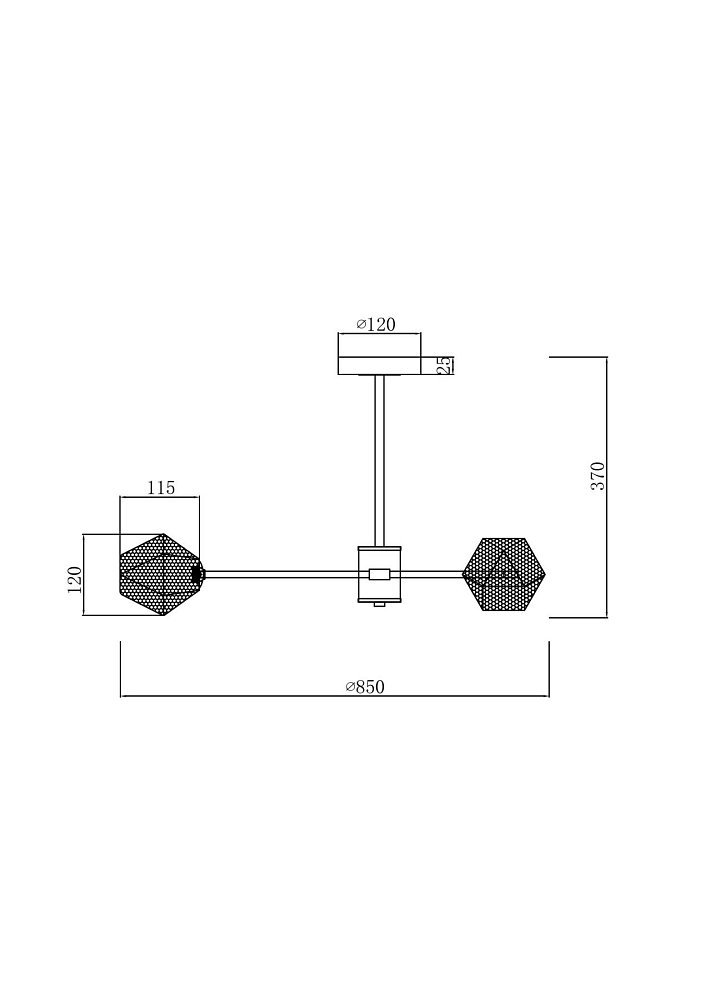 Люстра Floristic FR5328CL-08B