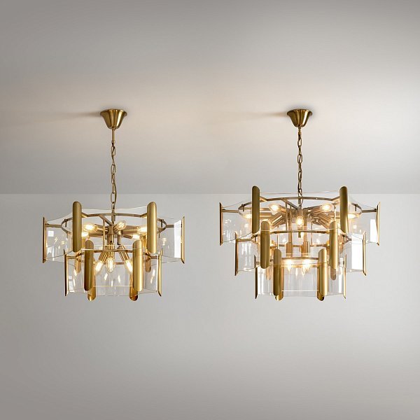 Люстра Люмьер / Lumiere FR5516PL-09BS