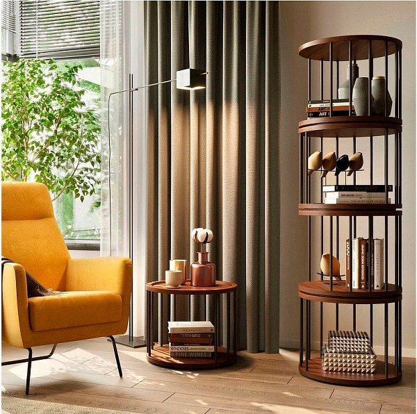 Прикроватная тумбочка/ Приставной столик MENORCA, MOD INTERIORS