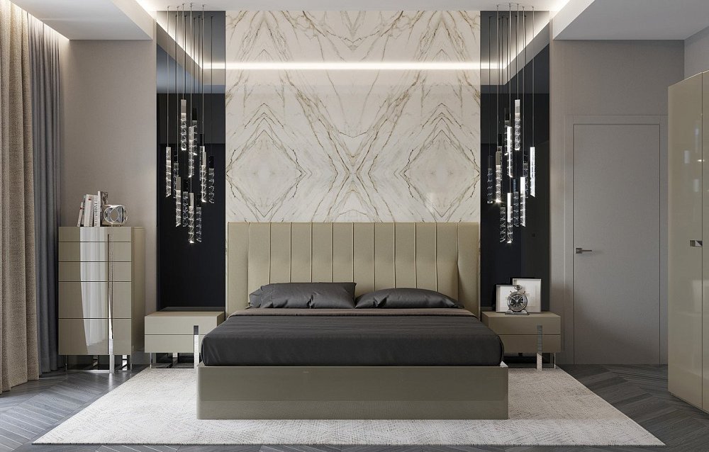 Кровать с подъемным механизмом VIGO, MOD INTERIORS