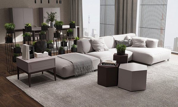 Приставной столик MARBELLA, MOD INTERIORS