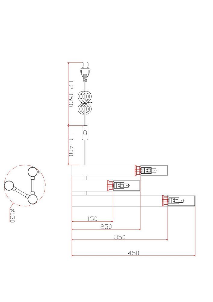 Настольный светильник Match FR5109TL-03G