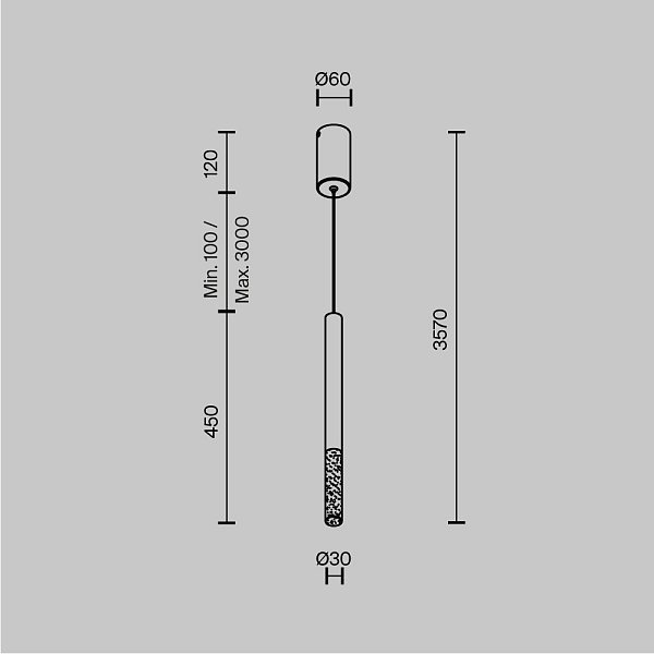 Подвесной светильник Pro Shade MOD157PL-L6BK