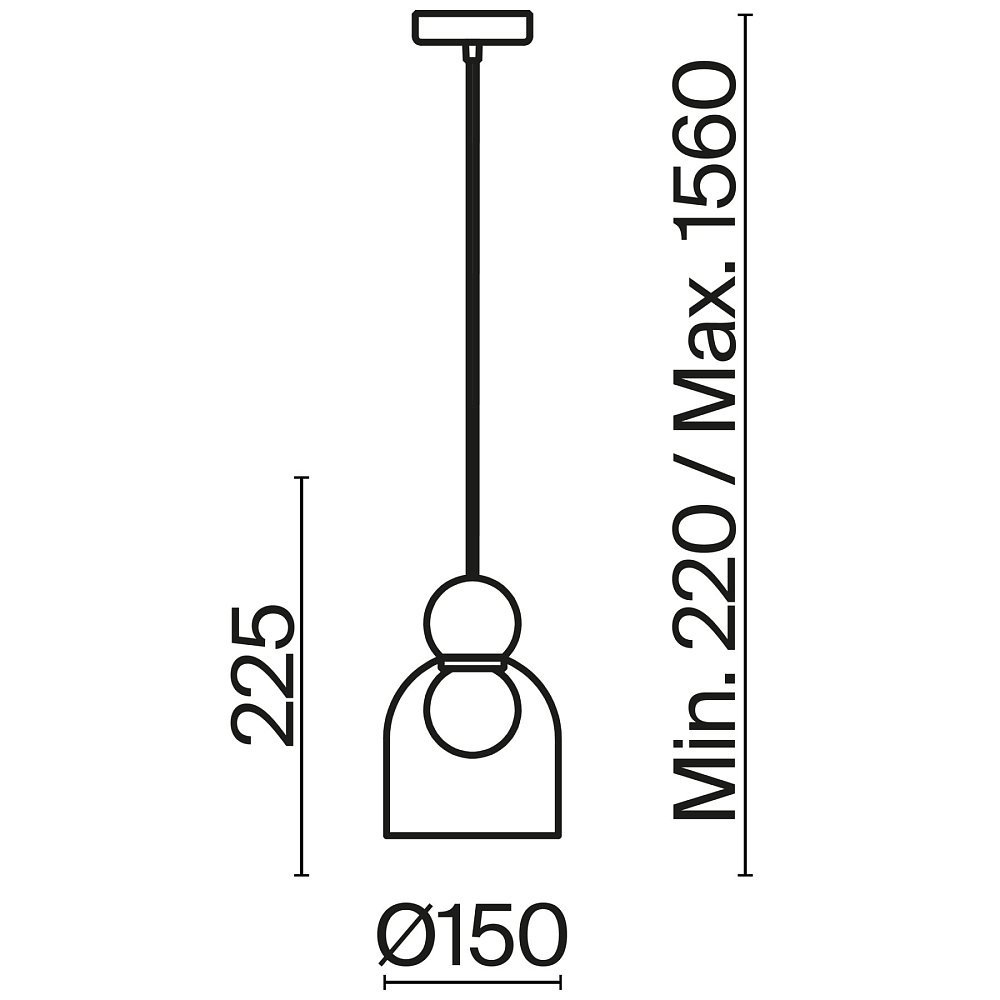 Подвесной светильник Focus FR5220PL-01CH2