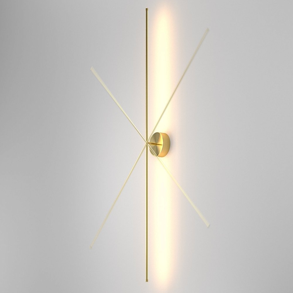 Настенный светильник (бра) Elegant C084WL-L18BS2.7K-1