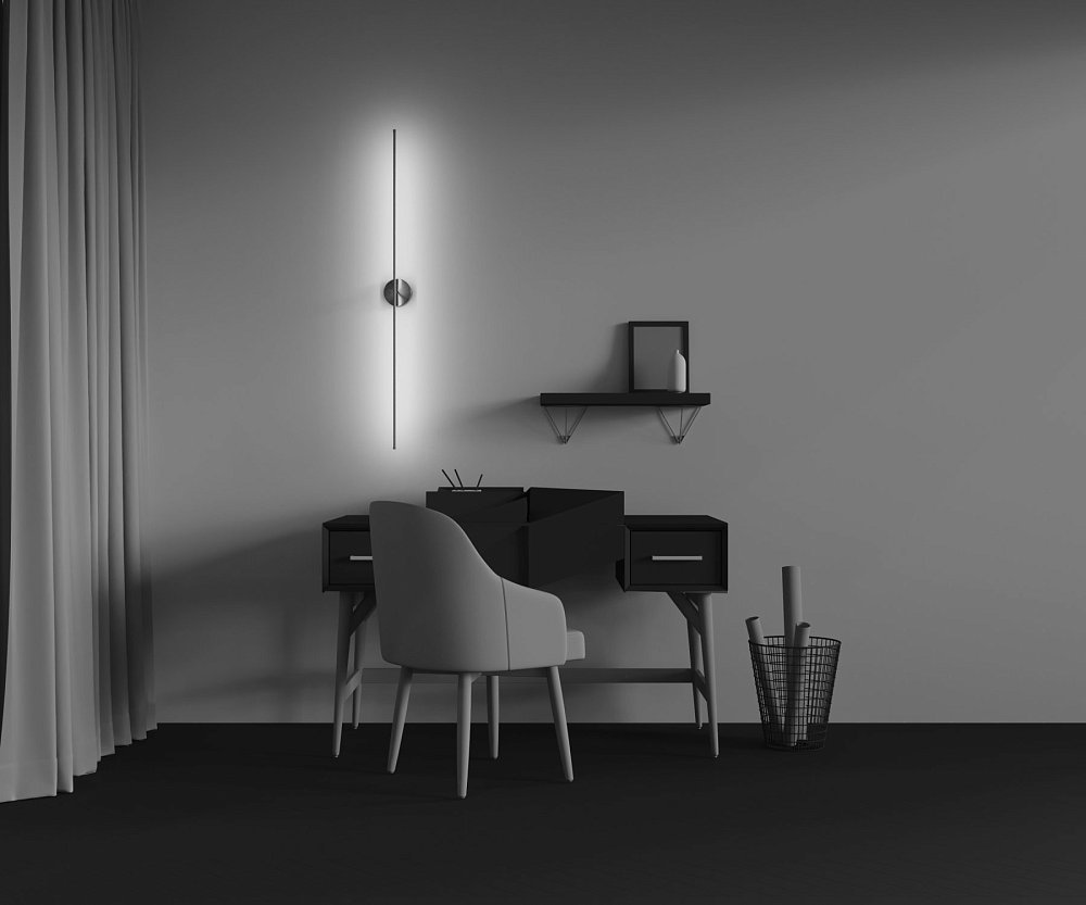 Настенный светильник (бра) Elegant C084WL-L18BS2.7K-1