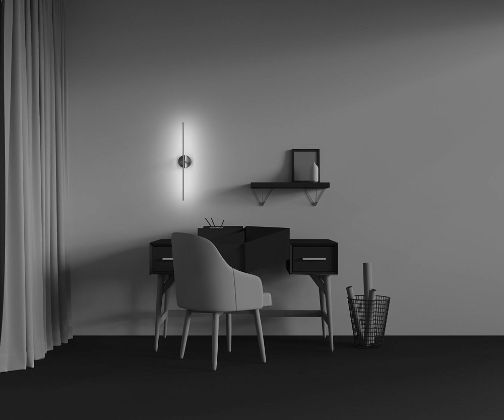 Настенный светильник (бра) Elegant C084WL-L7BS2.7K-1