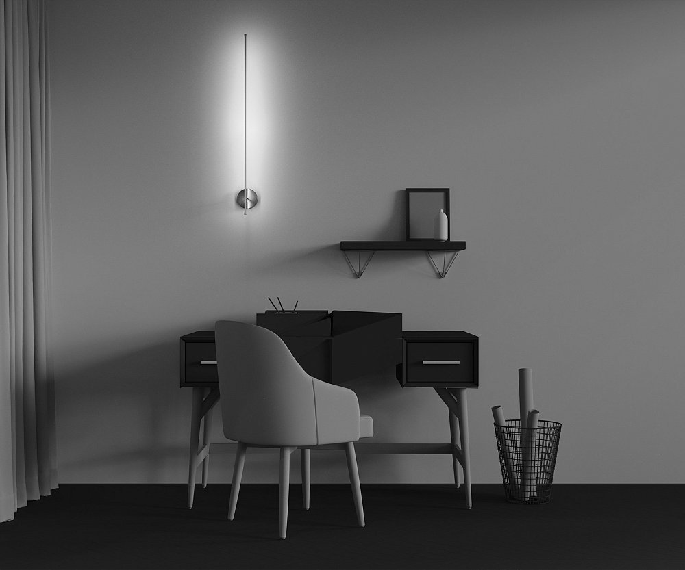 Настенный светильник (бра) Elegant C085WL-L12BS2.7K-1