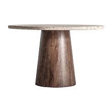 Обеденный стол Varzi из травертина