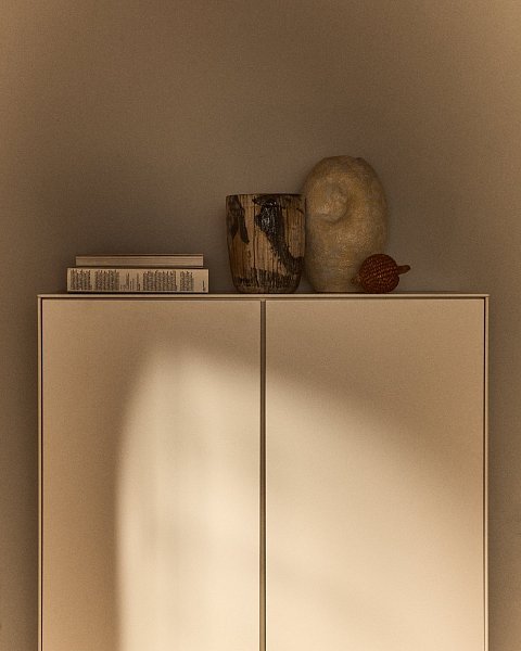 Vedrana Комод 4 дверцы белый лак 97,5 x 160 см