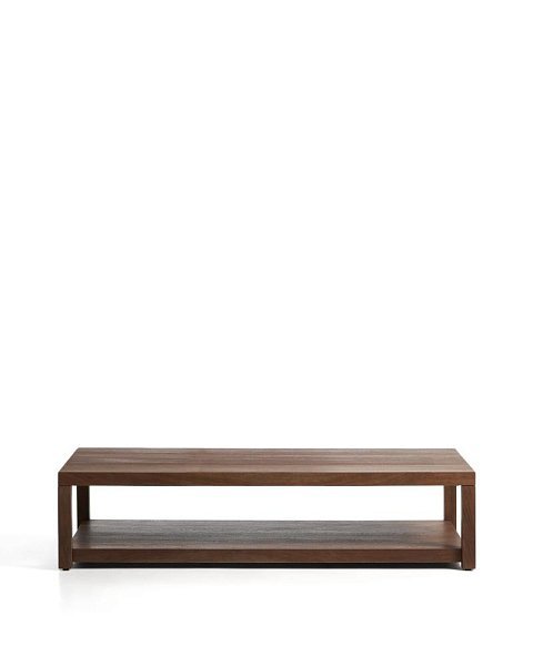 Журнальный столик Norani из массива акации с шпоном акации, 150 x 70 см