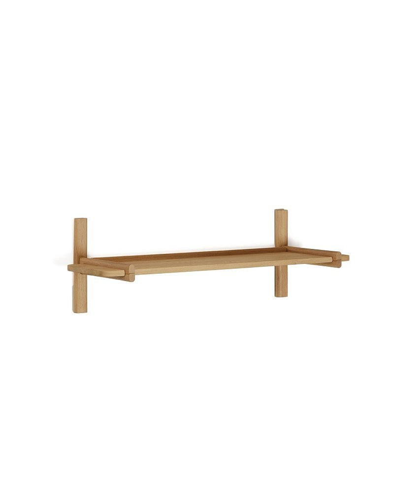Модульная полка Sitra из массива дуба с натуральной отделкой, 90 см
