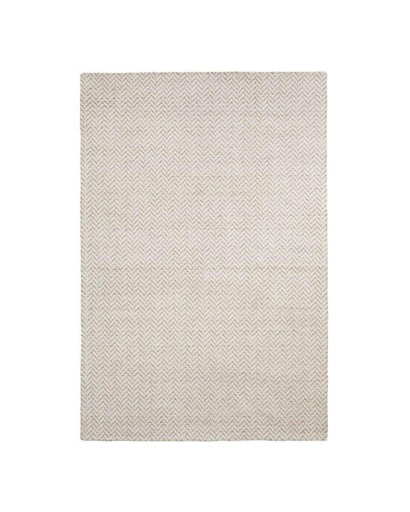 Бежевый шерстяной жаккардовый ковер Calira 230 x 160 см