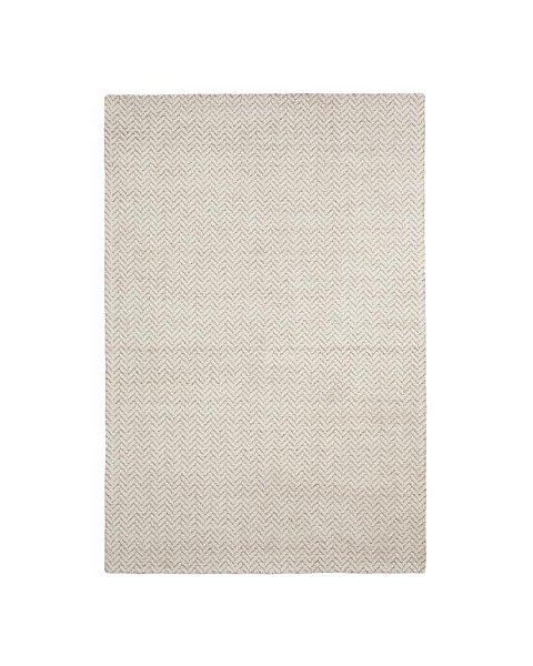 Бежевый шерстяной жаккардовый ковер Calira 230 x 160 см